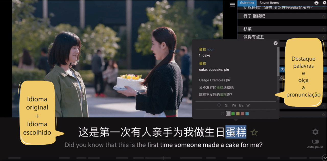 LLN Aprender chinês com Netflix